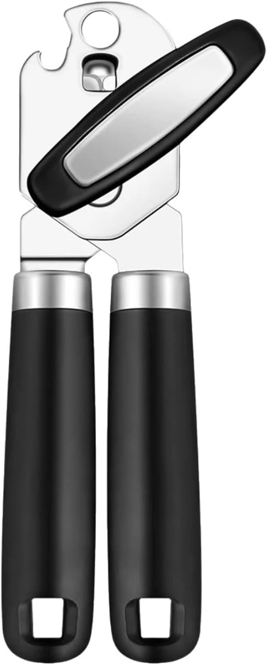 1pcs Heavy Duty Manual Can Opener With Smooth Edge Design Handle