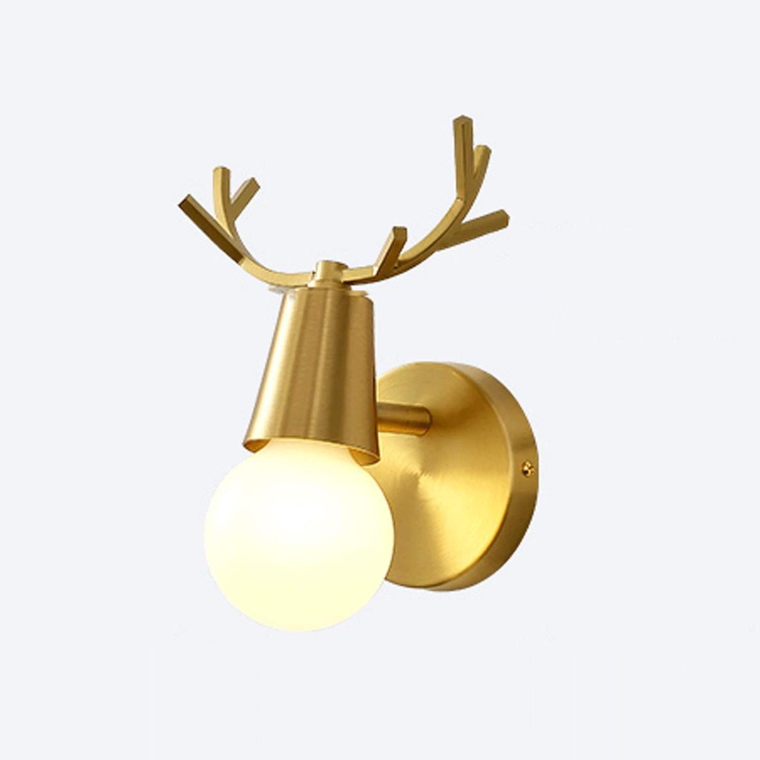ASerZenith All Copper Antler Wall Lamp Wall Mount Light Modern Indoor Lighting Fixture Lamps,Chandelier Lamps(Wall Mount-1Pack)