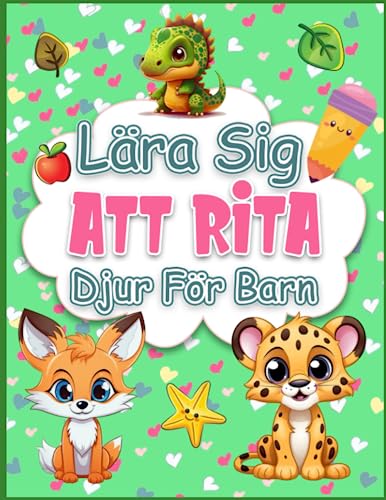 Lära Sig Att Rita Djur för Barn: Genom att Spåra Enkla Former, Som Cirklar, Rutor och Bågar, Kommer Ditt Barn Enkelt Att Rita Ett Djur.