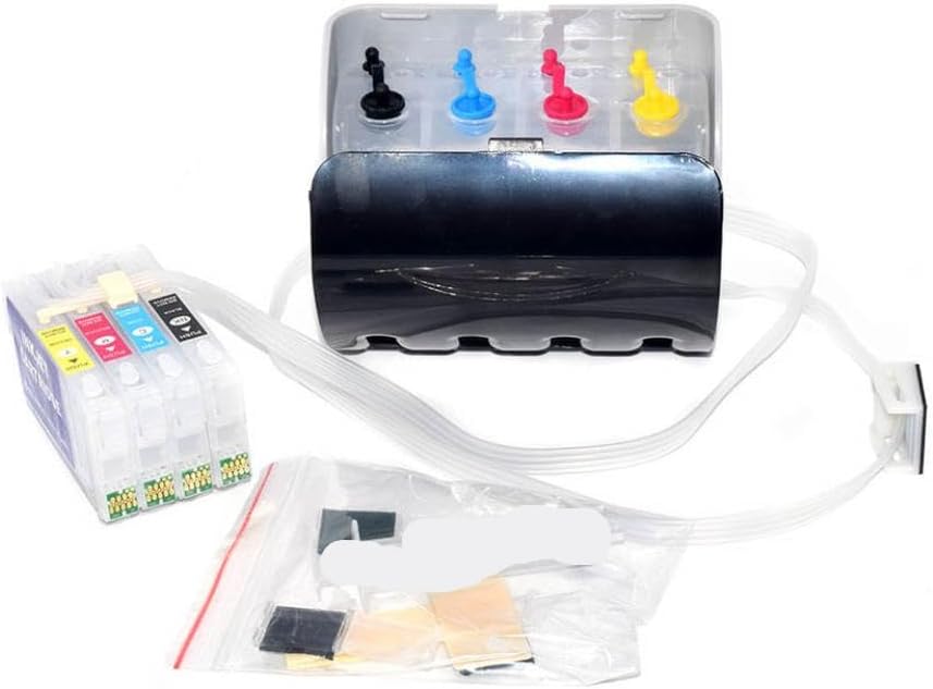 405 405XL CISS System with Auto Reset Chip Compatible with WF-7830 WF-7835 WF-7840 WF-7310 Printer