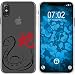 Produktbild PhoneNatic Case kompatibel mit Apple iPhone XS Max Silikon-Hülle Tierkreis Chinesisch M6