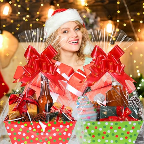 Panier cadeau de Noël rigide pour protéger vos chocolats - 5