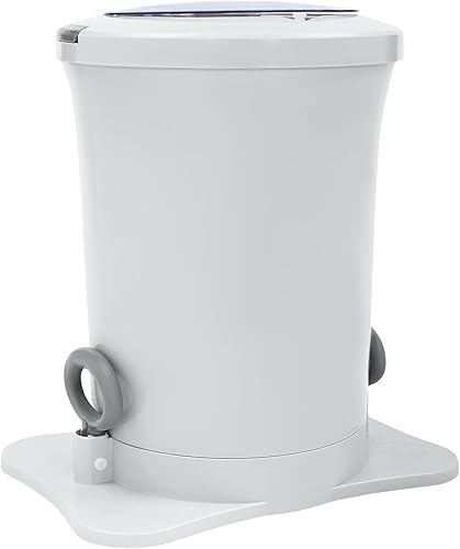 Miniatura 4 de Secadora de ropa manual, lavadora manual de gran capacidad, secadora de centrifugado con cordón de extracción manual, deshidratador compacto para el