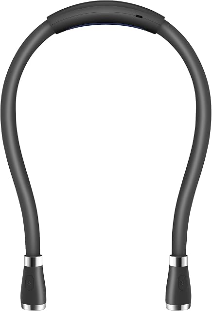 SingHong Neck Book Light LED Reading Lamp USB Rechargeable, Hands Free, 4 LED Bulbs, 4 Adjustable Brightness, for Reading in Bed or Reading in Car Lamp (Black)