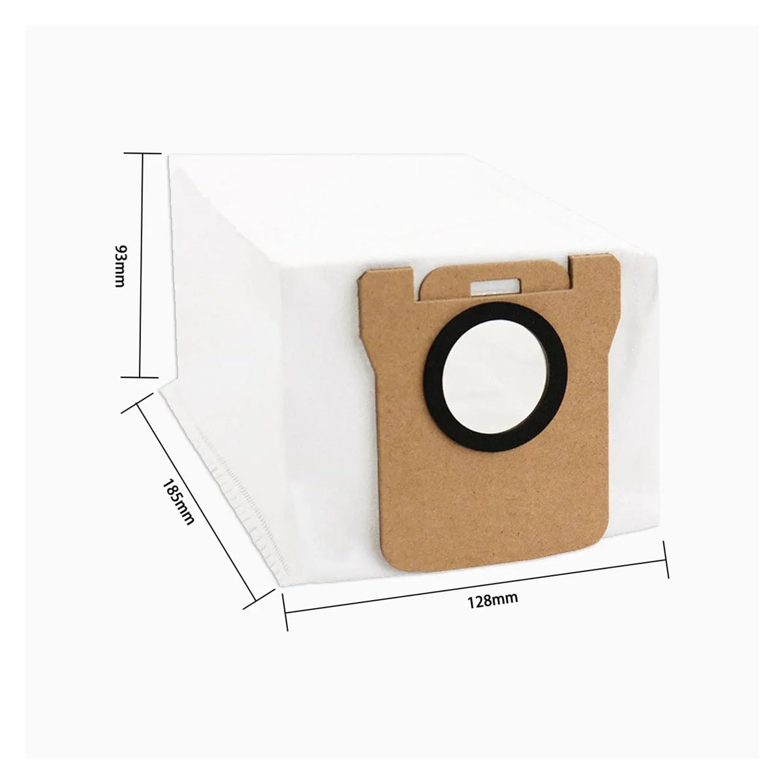 Compatible con Xiaomi Mijia M30S D103CN Robot Aspirador Accesorios Cepillo Lateral Principal Filtro HEPA Paño de Fregona Bolsa de Polvo Repuesto(Combination Pack 4)