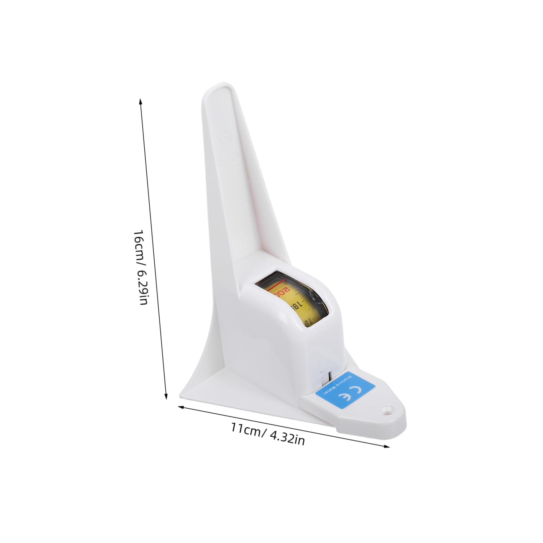 Totority Wall Mounted Stadiometer Metal Kids Growth Chart 200cm Height Measure Tape Perfect for Childrens Growth Chart