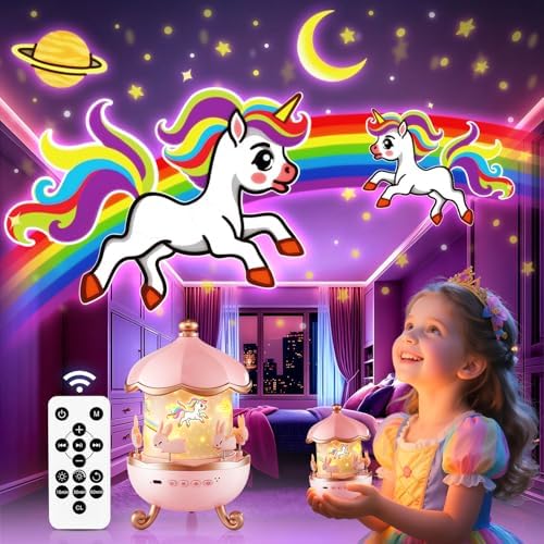 Onefire Night Light for Kids Gifts, 15 Sound Machine Baby Night L...