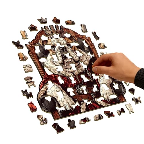 Juego de madera de ingenio para adultos: diversión familiar en casa y oficina