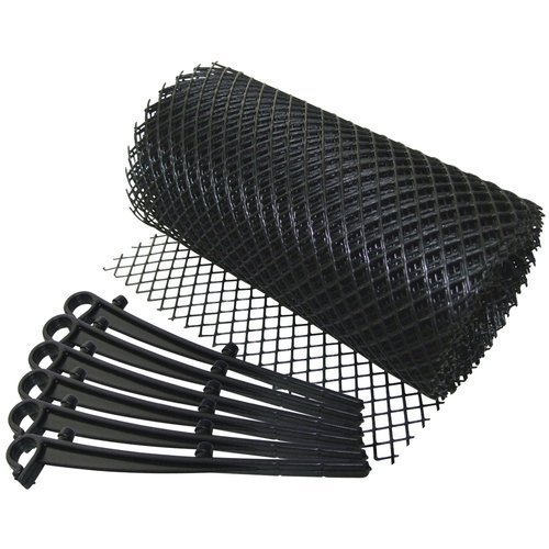 NEW 6M GUTTER MESH GUARD COVER KIT STOPS LEAFS