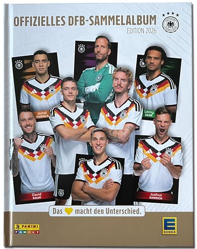Offizielles DFB-Sammelalbum - Hardcover Edeka Edition 2026 für alle 72 DFB-Sammelkarten von Panini
