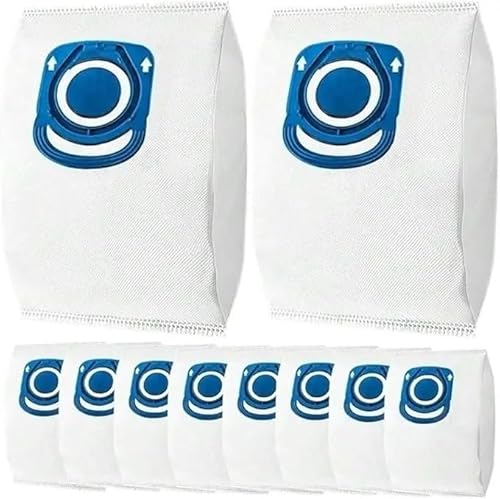 �^��_�X�g�o�b�O10�p�b�N�ARowenta Hygiene+�AZR200520 ZR200720 ZR200920�ASwirl R39�ASilence Force�ACompact X-Trem�p���[�p�[�c�ɑΉ�(10PCS-Blue)