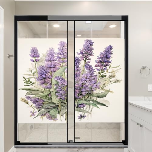 Vinilo decorativo para ventana vidriera efecto agua miniatura 6