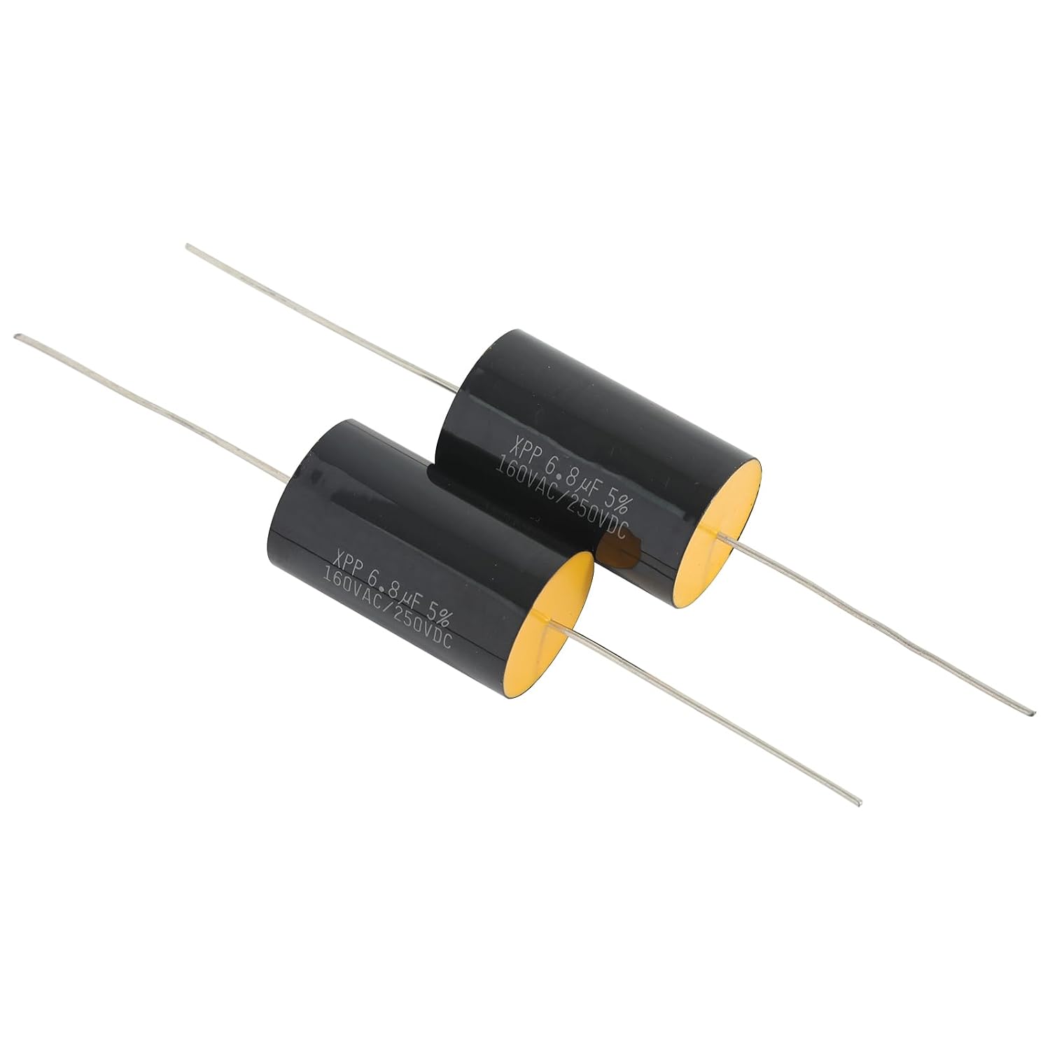 2PCS 6.8UF 250V Polypropylene Capacitor for Car Tweeter Crossover image 2