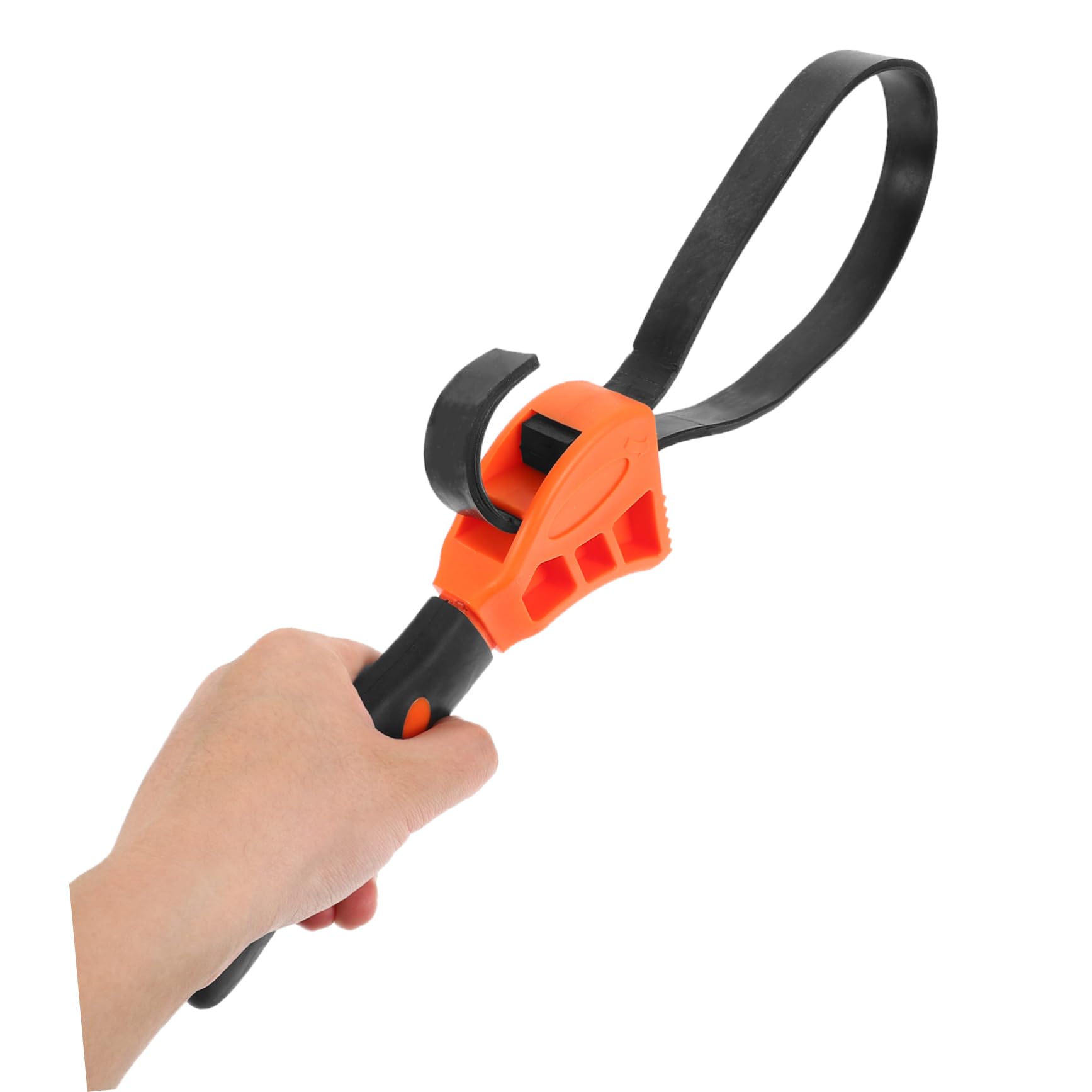 Toyvian 3 Stück Ölfilter Bandschlüssel und Flaschenöffner Verstellbares Multifunktionswerkzeug Strapazierfähiger Gummiband Werkzeug für Auto Küche und Garten Orange