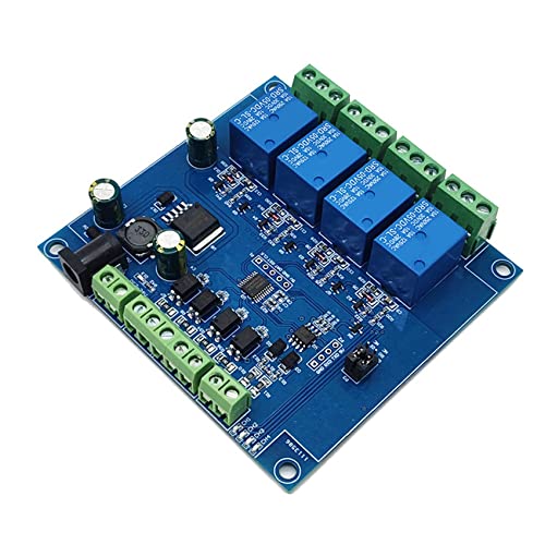 Modbus RTU Module relais 4 voies 7-24 V - Module relais RS485/TTL-entrée en -uitgang ompolingsbeveiliging