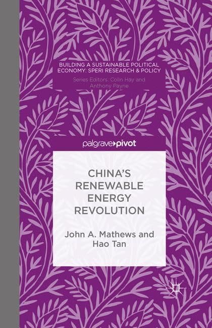 Buy China S Renewable Energy Revolution (Building a Sustainable Political Economy: Speri Research & P) — BookShops.in