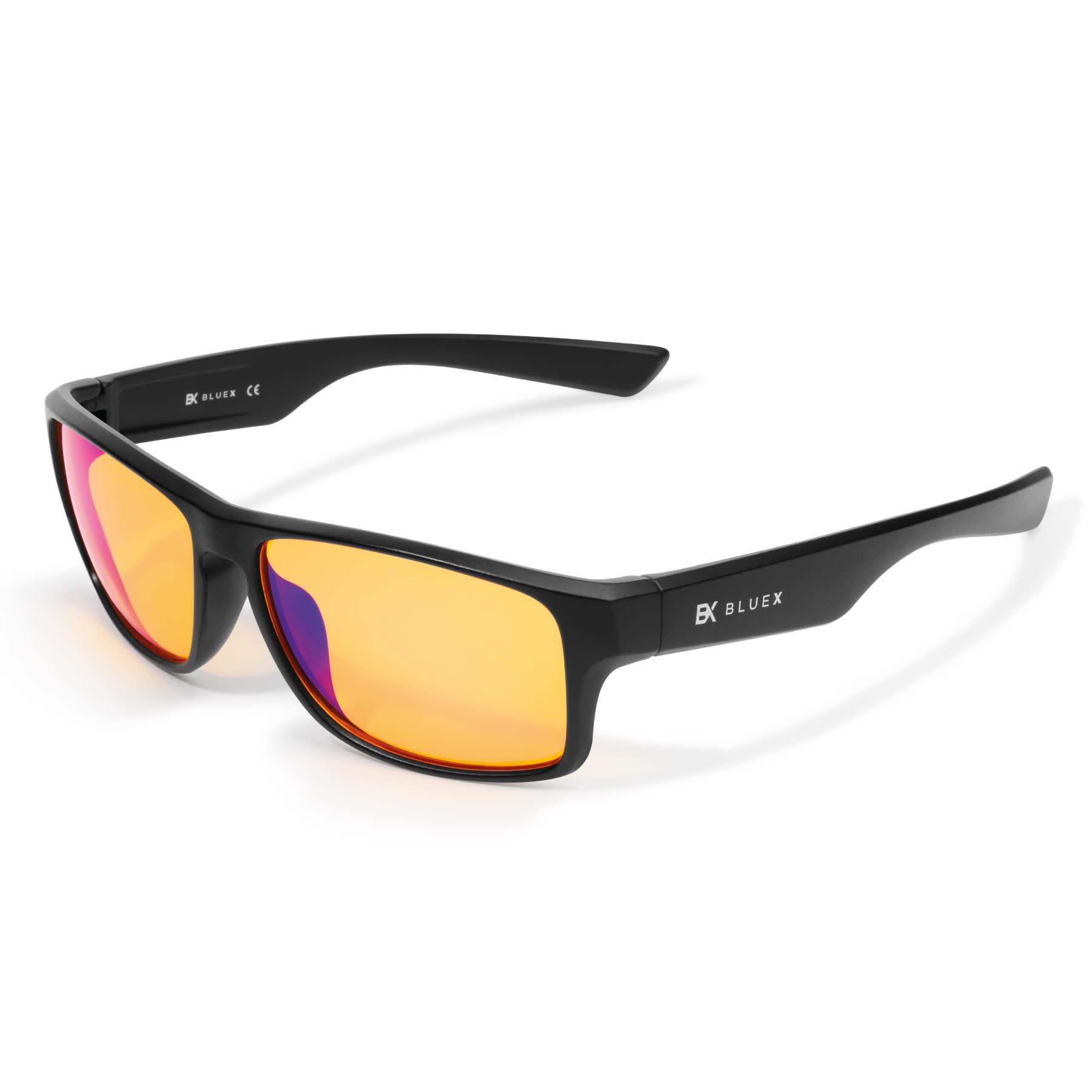 BlueX • Gafas Luz Azul (Hombre y Mujer) Filtro Azul 100% - Gafas Gaming - Gafas para Ordenador – TR90 Ultraligero - Bloquean la Luz Azul de las Pantallas