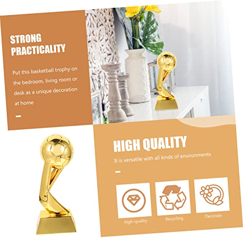 Hemoton 1 Peça De Decoração De Futebol Troféus De Futebol Para Crianças Troféu De Futebol Prêmio De