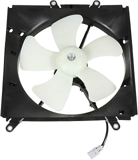 SCITOO Engine Radiator Condenser Cooling Fan Assembly Compatible with