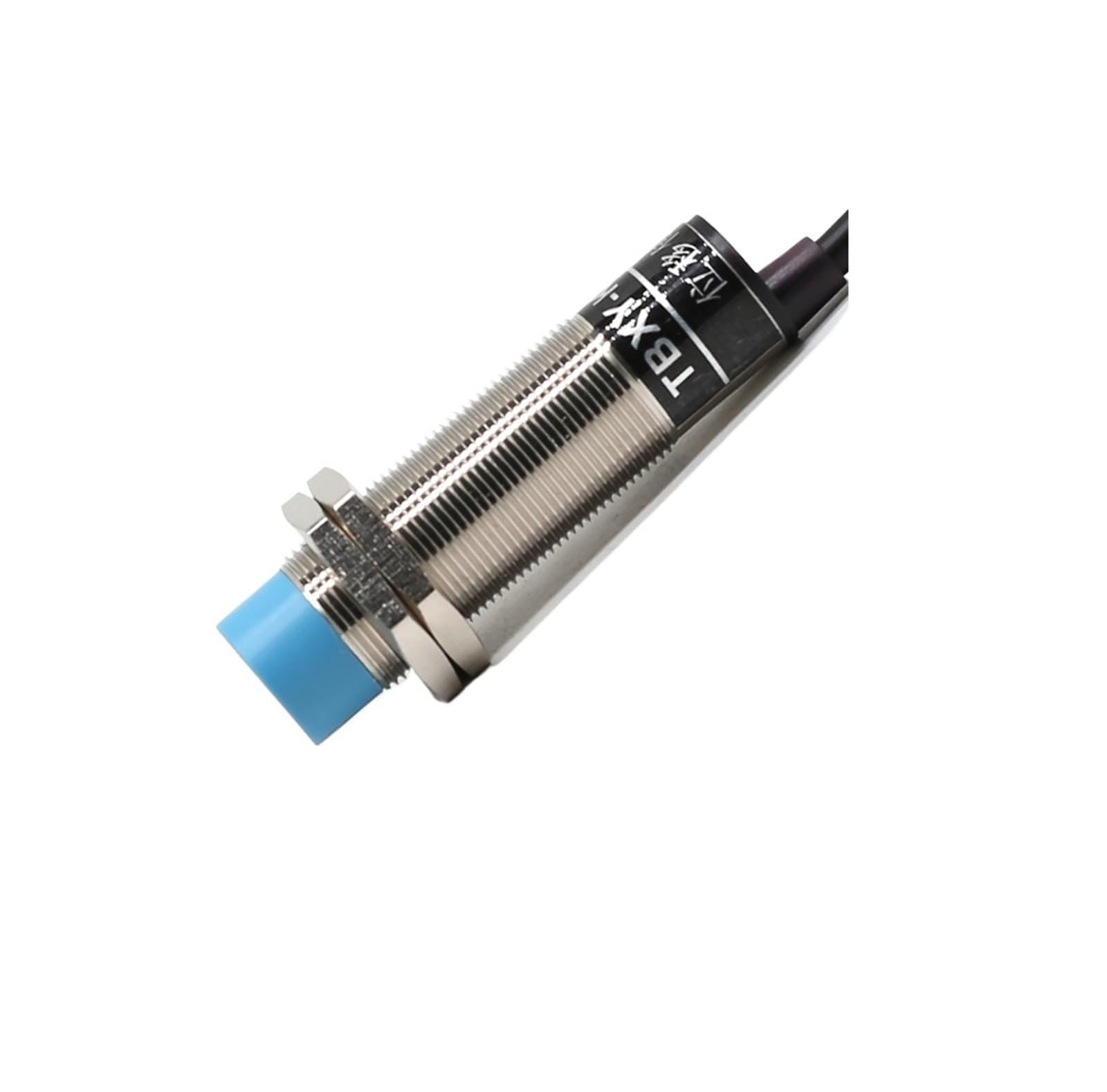 NOBIRTBSA M18 Analog Proximity Switch M12 M30 Linear Displacement Sensor Output 0-10V 4-20mA Distance 8mm inductive Sensor(M18 Voltage 0-10v)