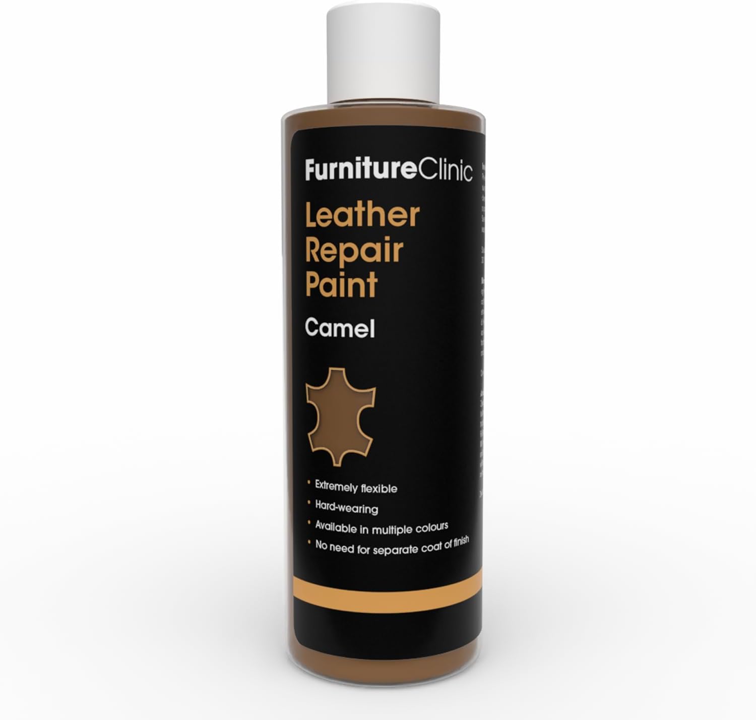 Furniture Clinic Leather Repair Paint, Color and Finish, Camel