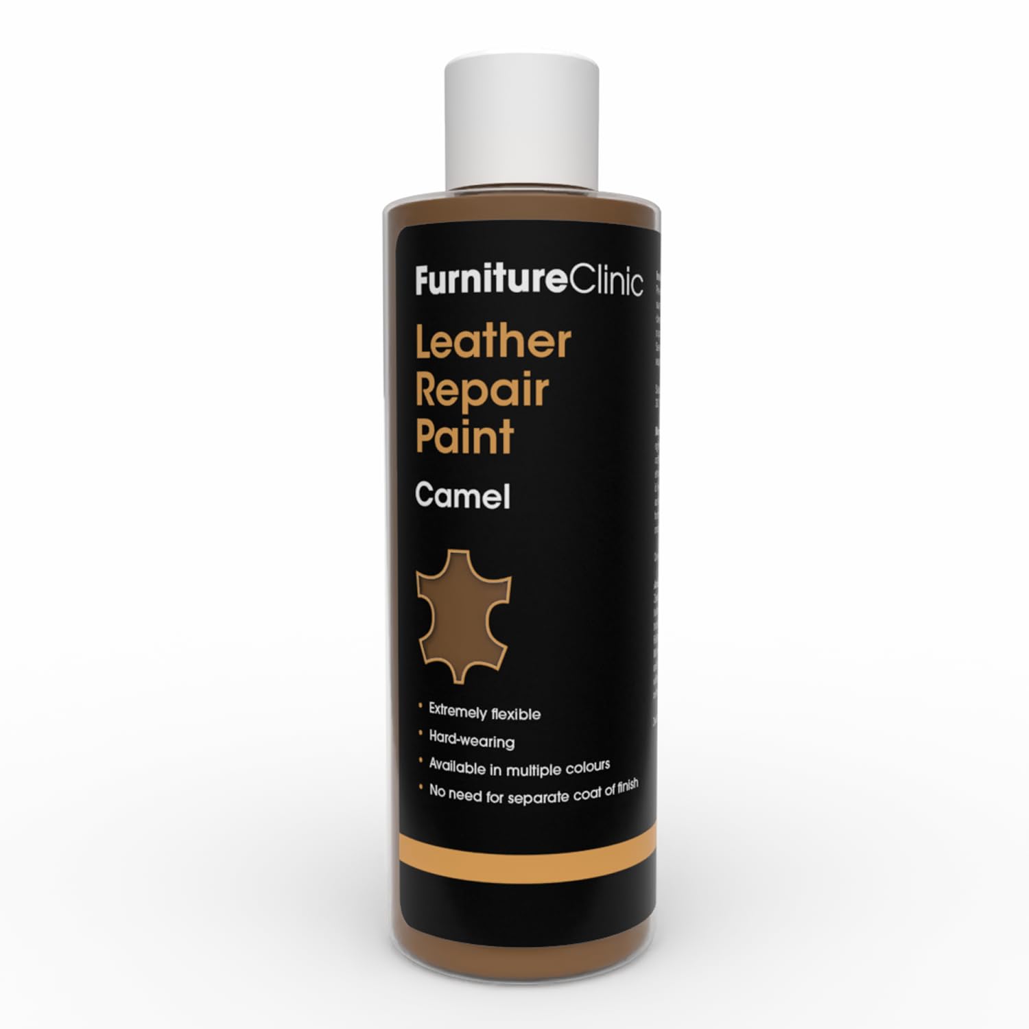 Furniture Clinic Leather Repair Paint, Color and Finish, Camel