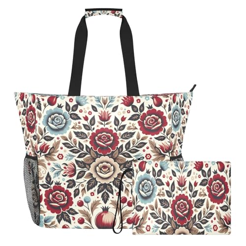 Sac de plage bohème fin des maillots mouillés, grand sac fourre-tout étanche pour vos vacances