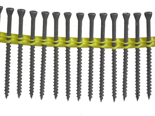 Quik Drive DTHQ3S Trim Head Screw for Deck and Dock 3-Inch with Quik Guard Corrosion Protection