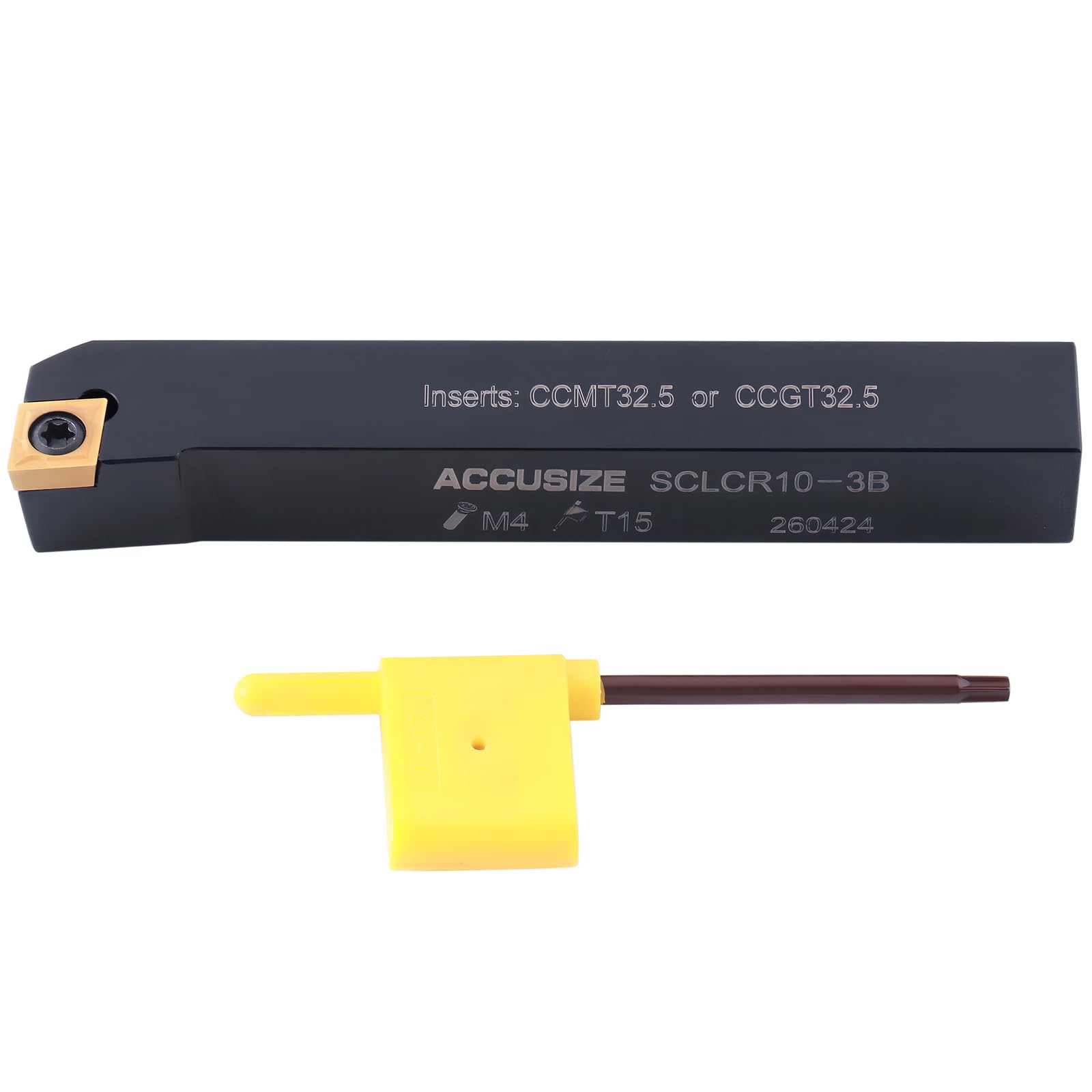 Accusize SCLC Toolholder - Right-Hand Indexable -13 Accusize SCLC Toolholder - Right-Hand Indexable -13