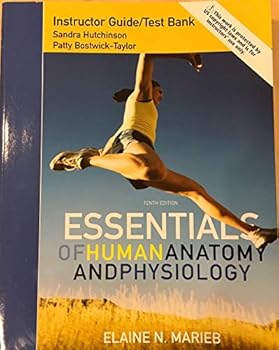 Paperback Essentials of Human Anatomy and Physiology 10th Edition Instructor Guide/Test Bank ISBN 0321720393 Book