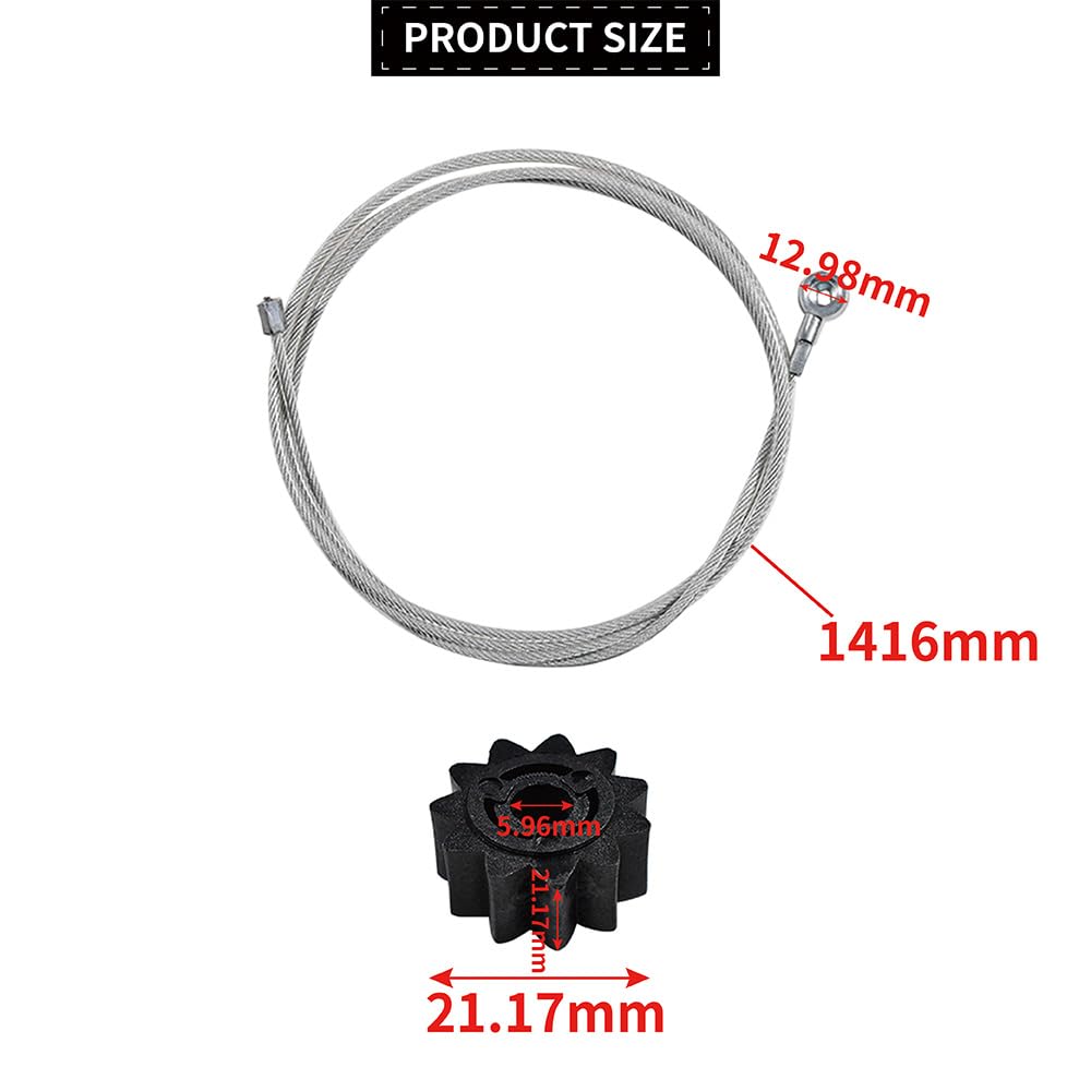 Kit di riparazione per porta elettrica scorrevole guida compatibile con Vito W639 Viano W639 V-Class W447 A6398200442