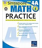 Singapore Math – Level 4A Math Practice Workbook for 5th Grade, Paperback, Ages 10–11 with...
