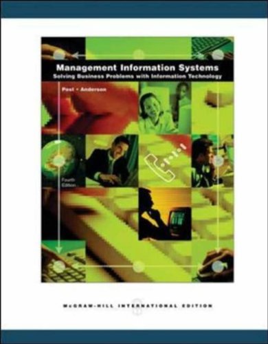 Management Information Systems 0071116389 Book Cover