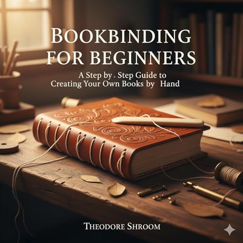 Bookbinding for Beginners Audiolibro Por Theodore Shroom arte de portada