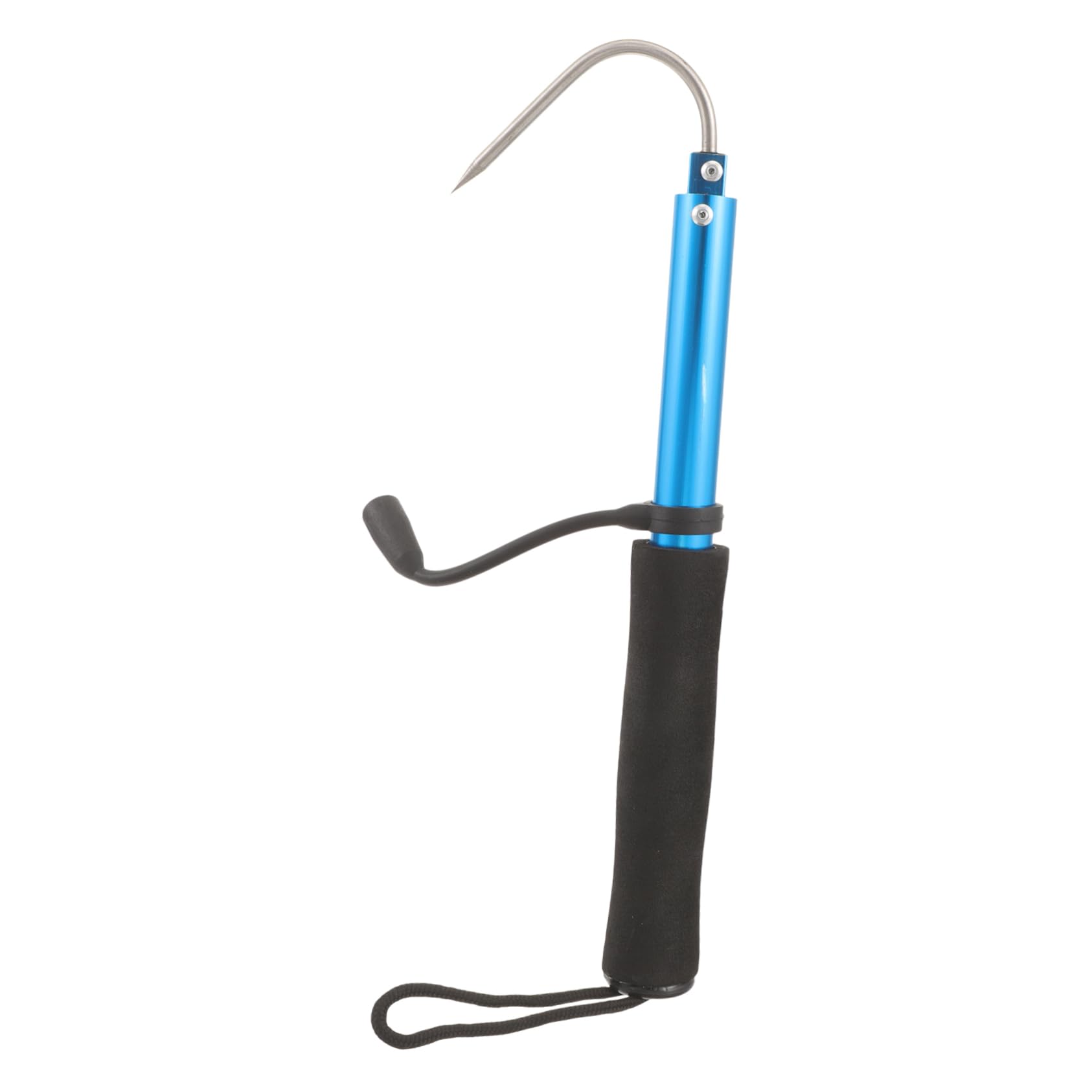 ifundom Telescopic Fishing with Grip Compact and Portable Fishing Tool for Ice Secure Hook for Easy Fish Catching