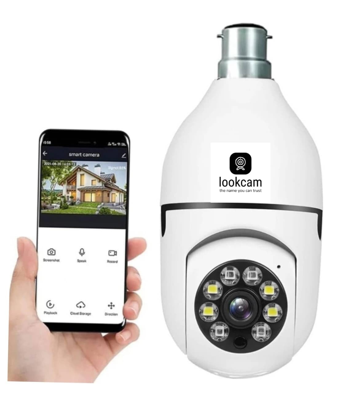 LOOK CAM 360 Camera with Motion Night Colour vesion Tow Way Audio WiFi-image-31