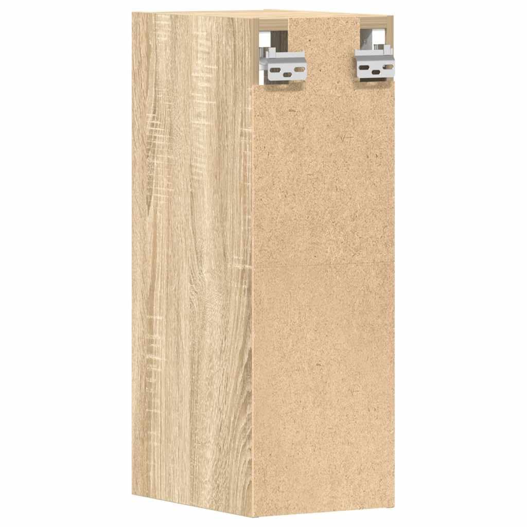 vidaXL Armoire Suspendue chêne Sonoma 20x29,5x60 cm Bois d'ingénierie, Armoire de Cuisine, Placard, Armoire Flottante, Armoire de Rangement