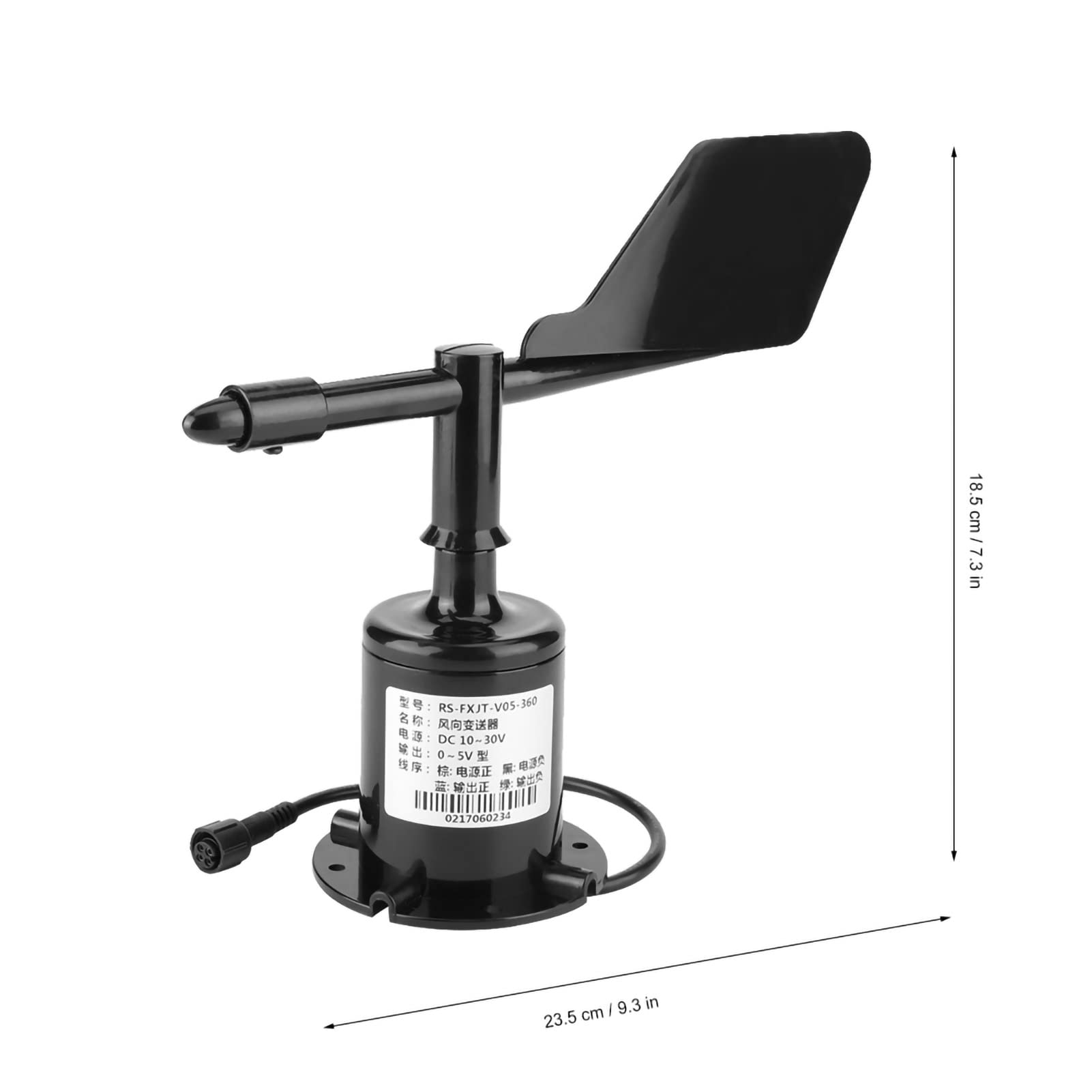Sensor de Dirección del Viento Salida 0,5 V 8 Direcciones