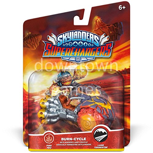 Qiyun Burn Cycle Skylanders Superchargers New Lava Lance Eruptors Vehicle in Hand Qiyun Burn Cycle Skylanders Superchargers New Lava Lance Eruptors Vehicle in Hand