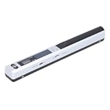 Portable Handheld Document Scanner – 900DPI High-Resolution A4 Color Photo & Text Scanning&comma; JPG&sol;PDF Formats&comma; USB Transfer &vert; Portable Scanner - Travel Size&comma; Supports up to 32GB Micro SD