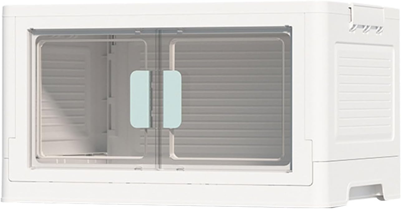 Storage Bin For Closet Organization Translucent Door Storage Case Stackable Clothes Organizers Home Organization Tool