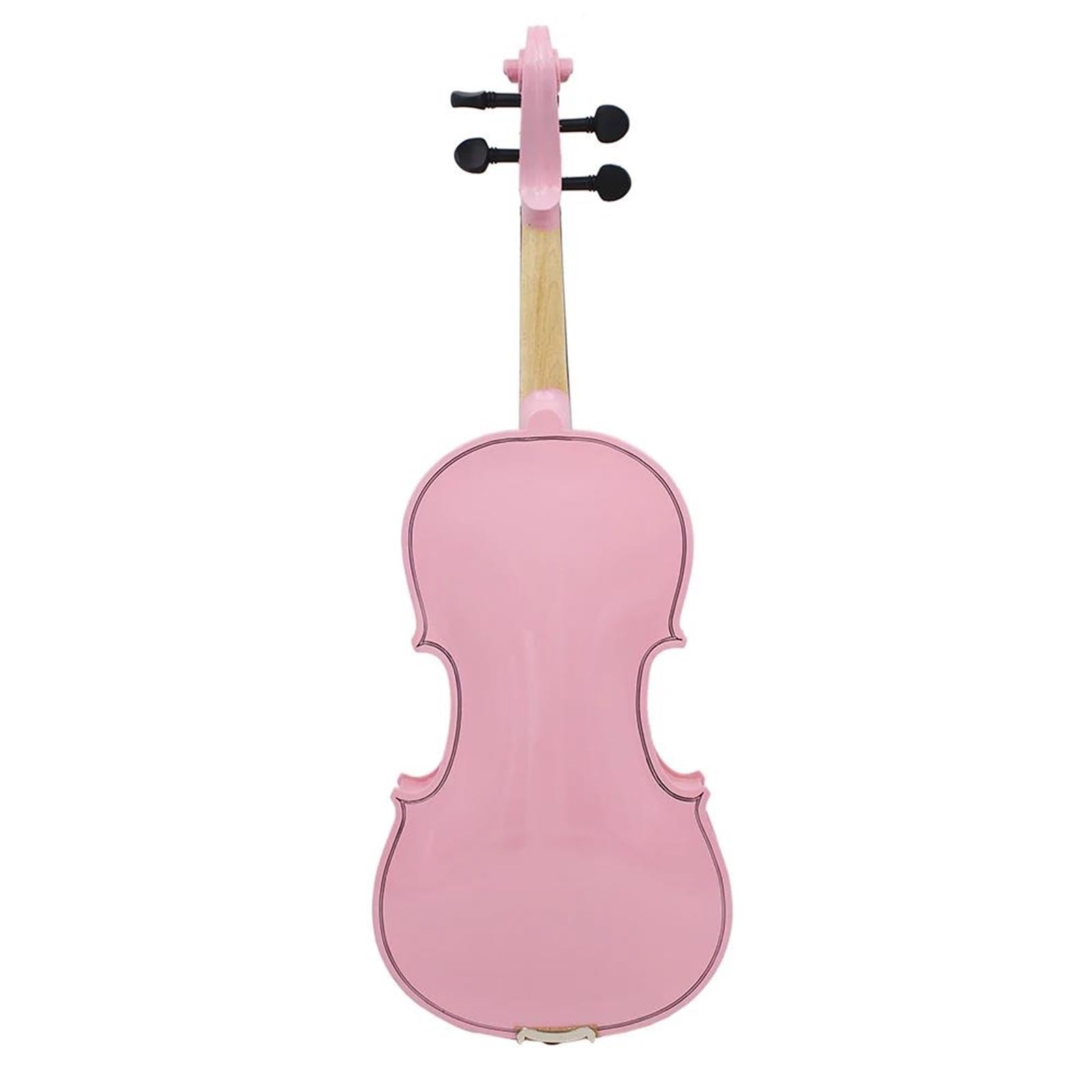Kit De Démarrage De Violon Violon Professionnel 4/4 Pour Débutants Rose Avec Étui/arc/cordes/accordeur/muet/ponts De Violon Ensembles D'accessoires(Violin)