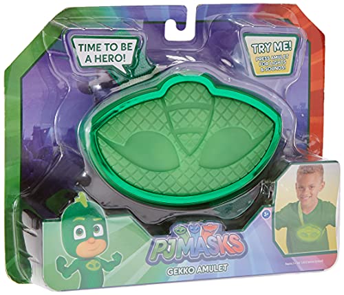 Masque lumineux Gekko PJ Masks avec sons réalistes pour vivre des aventures nocturnes