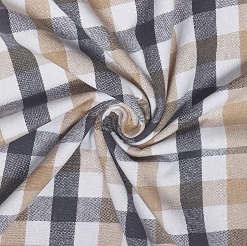 Image of AIRWILL, 200GSM Handloom Cotton Double Bedsheet with 2 Pillow Covers (Lanfranki Grey)
