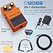 Boss DS-1 Distortion Bundle with Gearlux Power Supply, Instrument Cable, Patch Cable, Picks, and Austin Bazaar Polishing Cloth