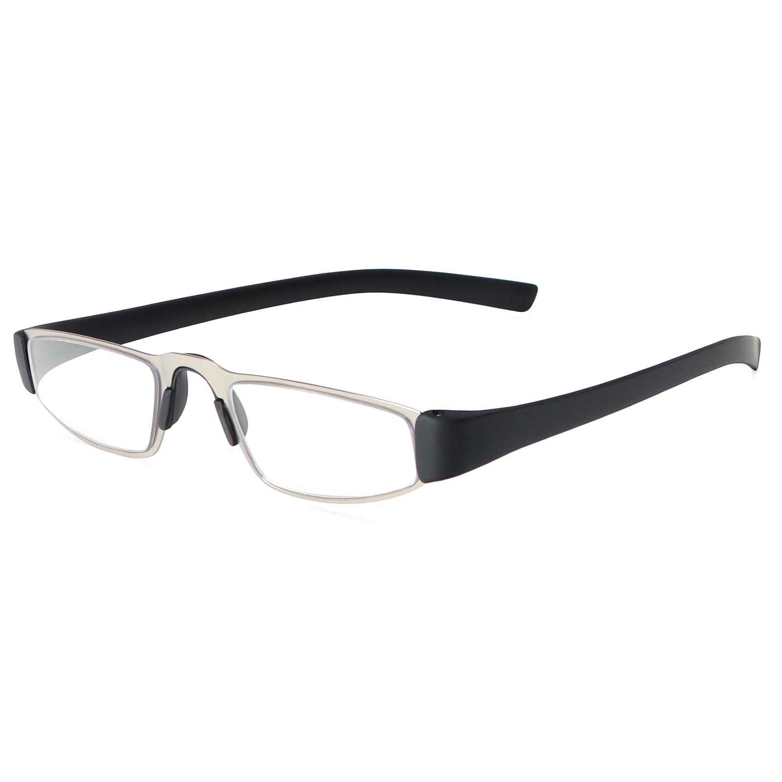 KoKoBin Vollrand Lesebrille metall Klassische Herren und Damen Lesehilfe Blaulicht blockierende Brillen