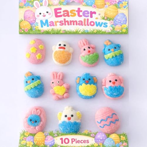 Gomitas de malvavisco de Pascua 24 unid miniatura 7