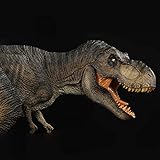 REBOR Studio 1/35 Scale Tyrannosaurus Rex Killer Queen Figure T-Rex Statue Realistic Dinosaur Action Figure PVC Model Toys Collector Decor Gift for Adult Brown