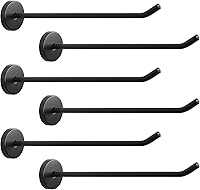 Vista 16 de NearMoon Ganchos para colgar abrigos, ganchos de montaje en pared para colgar sombrero, bolso, bata, perchas de acero inoxidable 304 resistentes