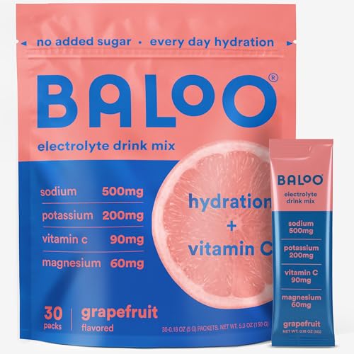 Baloo Electrolytes Powder Packets - No Added Sugar - Hydration